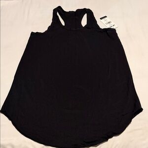 Women’s Surf Style Black Racerback Tank Top